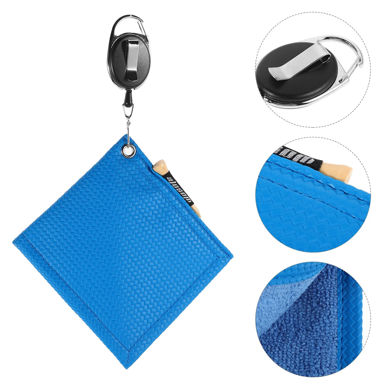 

Golf Club Wipes Accessories for Men Kit Cleaning Towel Ball Cleaner Portable Suite
