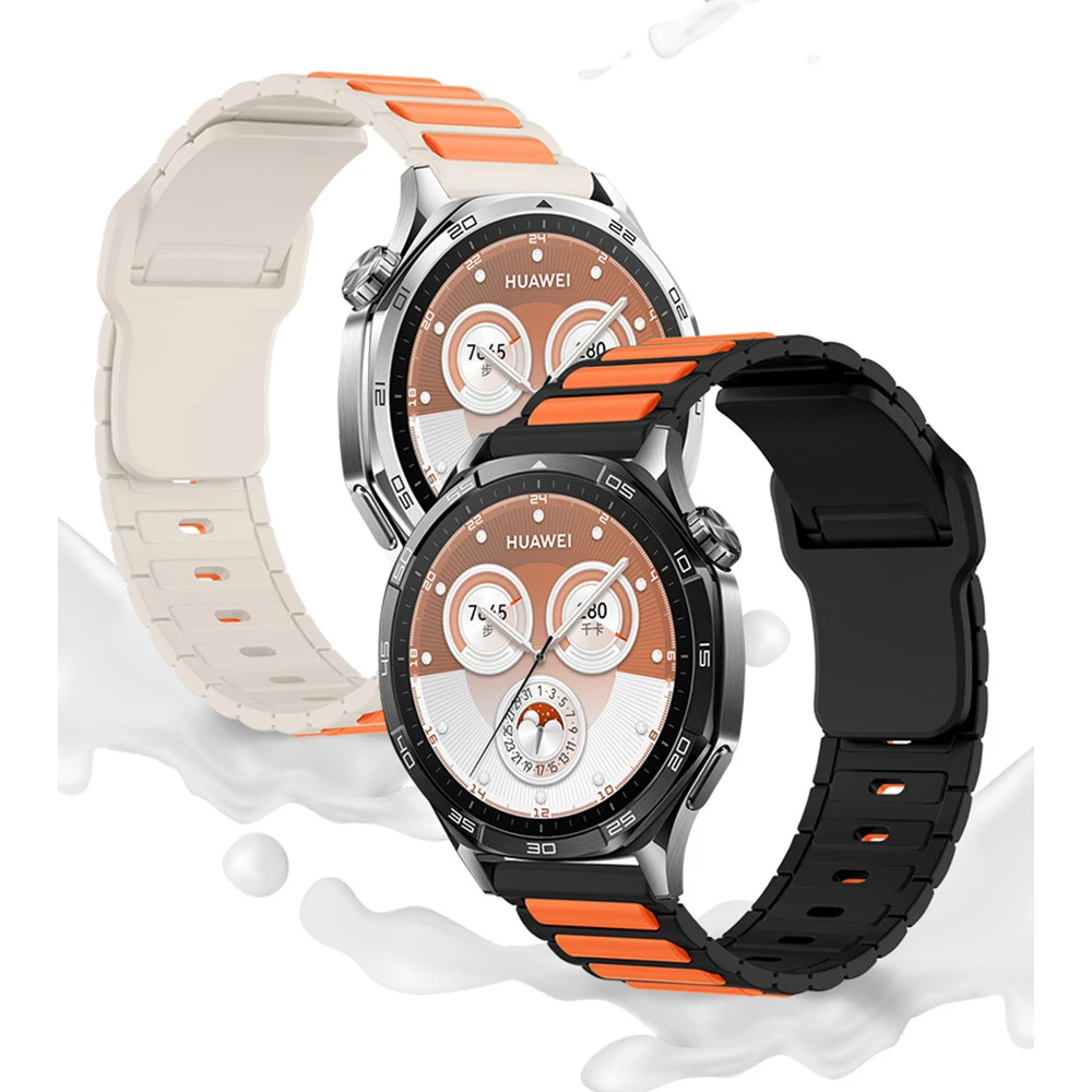 Универсальный ремешок для часов 18 мм, 20 мм, 22 мм для ticwatch 2 E E2 E3 pro3/Realme Watch 2 3 Текстурированный силиконовый ремешок для Huawei Samsung