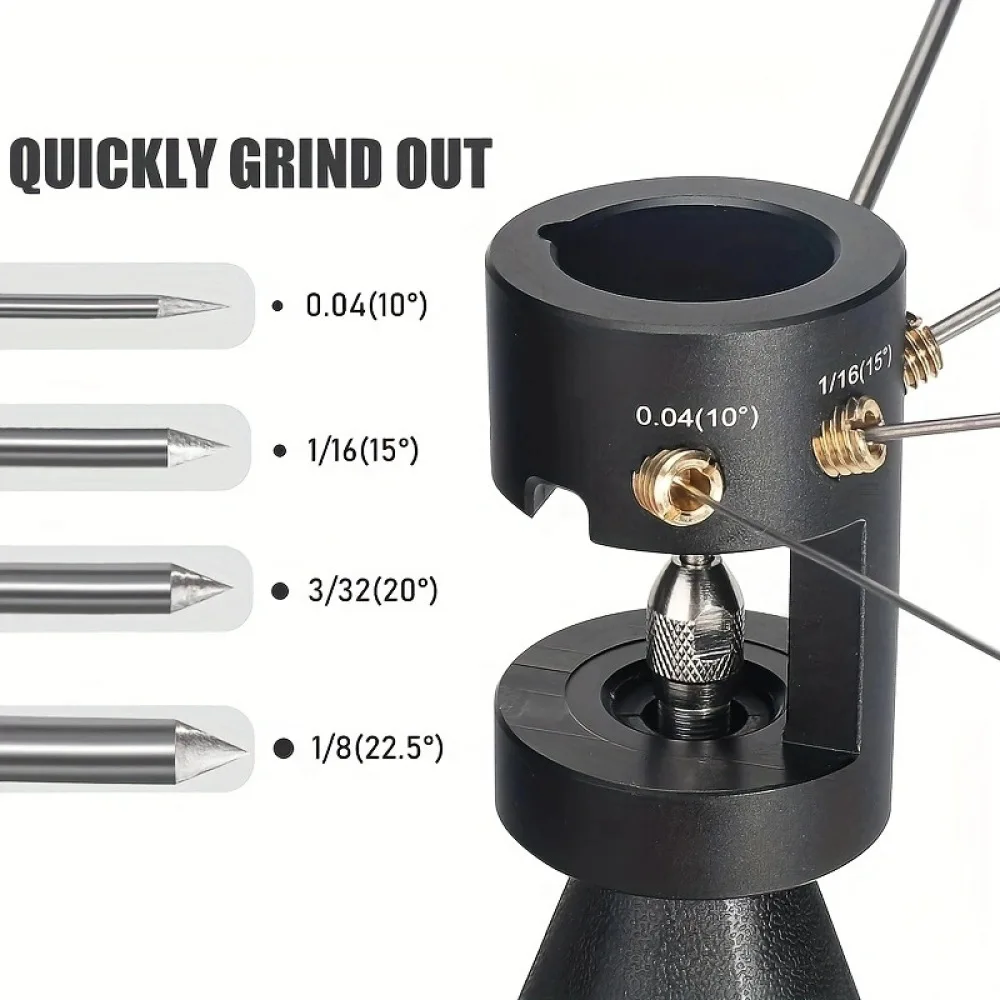 Tig Welding Electrode Sharpener Tungsten Rod Grinding Head Tool Precision Metal Finishing Device For Workshop Usage