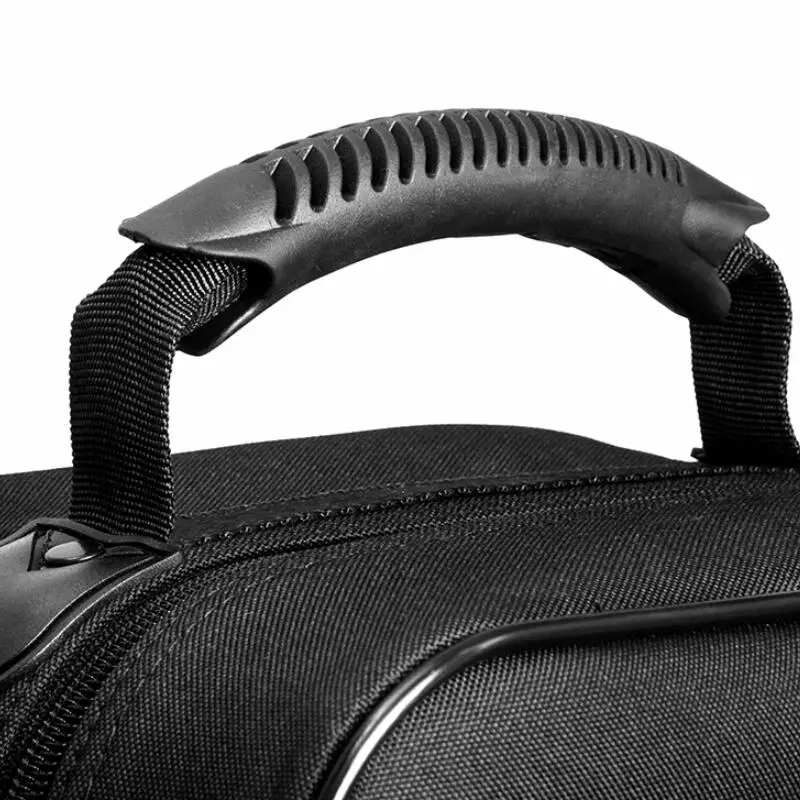 Black Cornet Bag Double Shoulder Cornet Case Portable Cornet Box Cover One Shoulder Crossbody Cornet Bags Waterproof Cornet Bag