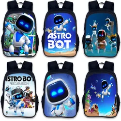 Astro Bot Backpacks for Students Anime Cartoon Printing Schoolbag Boys Girls High-capacity Fashion Backpack School Supplies Gift