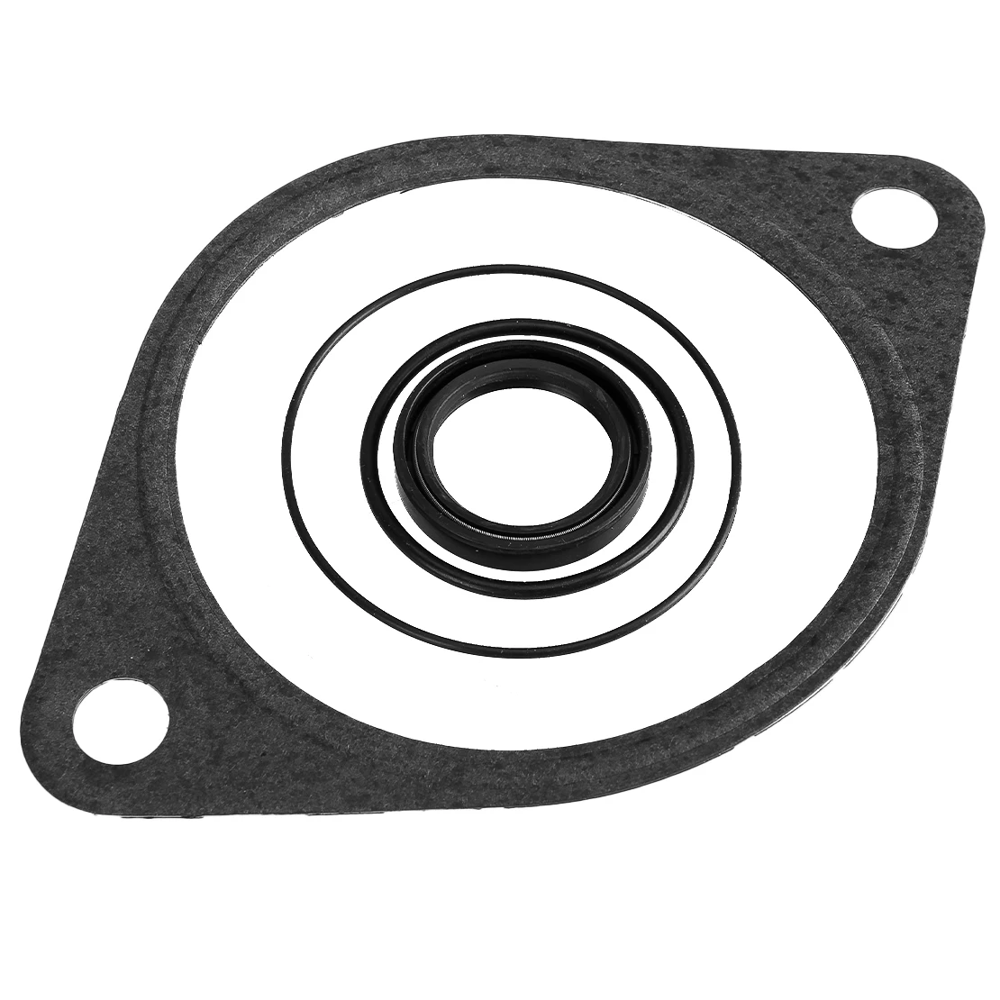 Vacuum Pump Power Steering Gasket Seal Kit 254089742 Fit for Dodge Ram 5.9L Cummins 1991-2002 Black