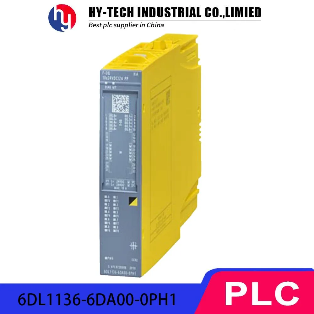 

Hy-Tech F-DQ 10x24VDC/2A SIL3/PL e Safety Output Module for Automation Systems 6DL1136-6DA00-0PH1