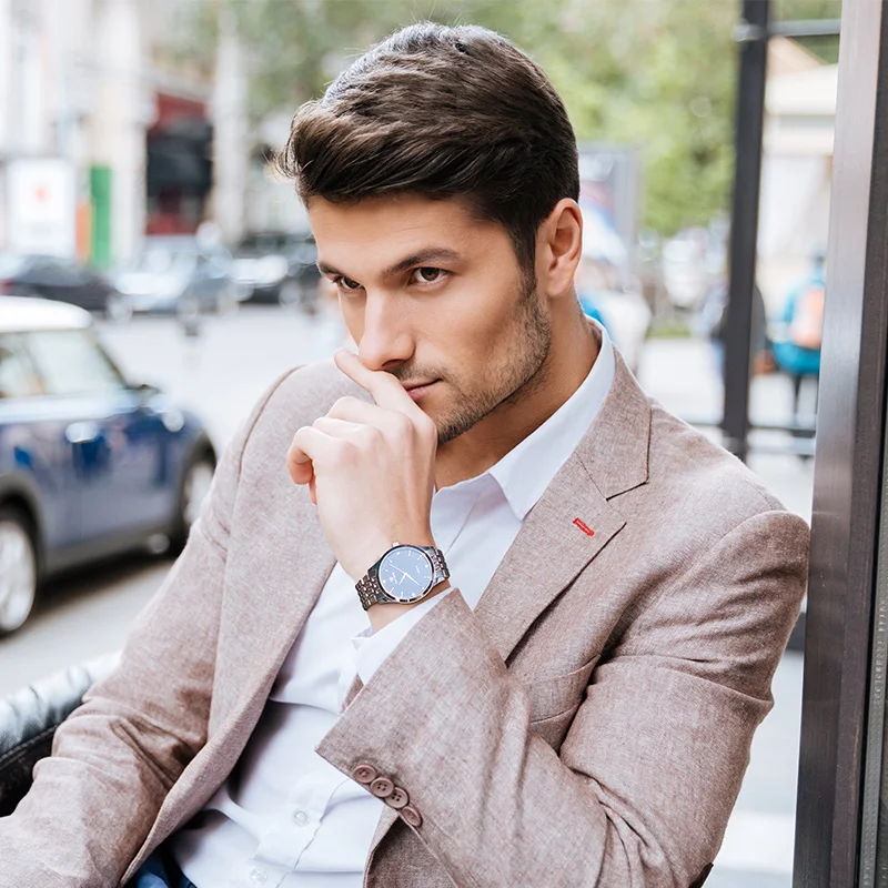 TIAN WANG New Watch 2025 Men Watches Classic Business Quartz Wristwatches Waterproof Stanless Steel Strap Simple Clock Men Gifts