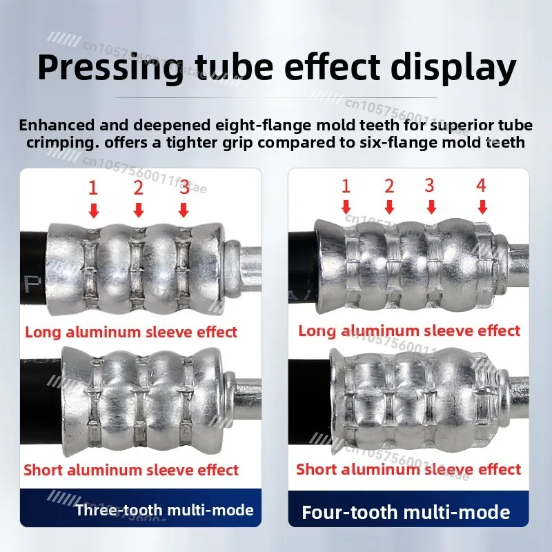 New Clamshell Type Automobile Air Conditioning Pipe Press, Air-conditioning Hose Pipe Head, 16 Tons Hydraulic Small