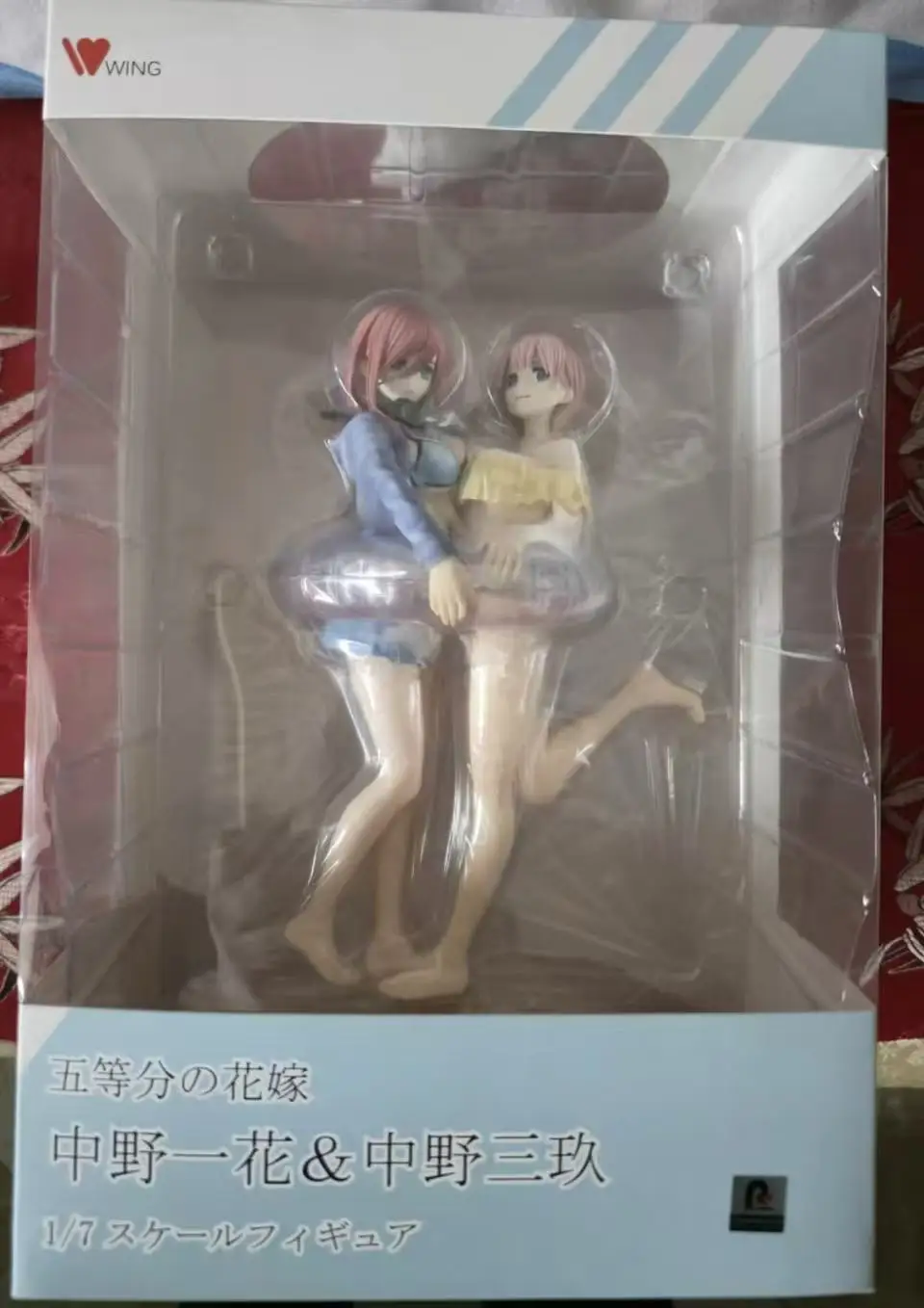WING The Quintessential Quintuplets Gotoubun No Hanayome Nakano Ichika Nakano Miku 1/7 Figures Toy Model Gift Collection