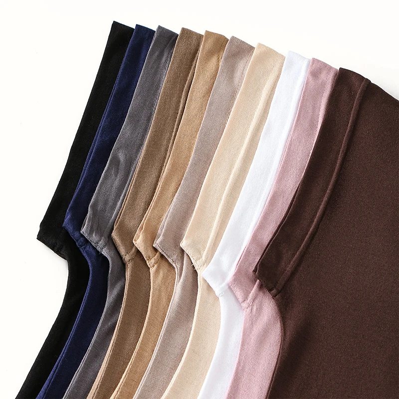 New Soft Modal Instant Jersey Hijab Undercap Hijabs for Woman Muslim Women Hijab Cap Full Cover Head Wraps Scarf Islam Turban view 4