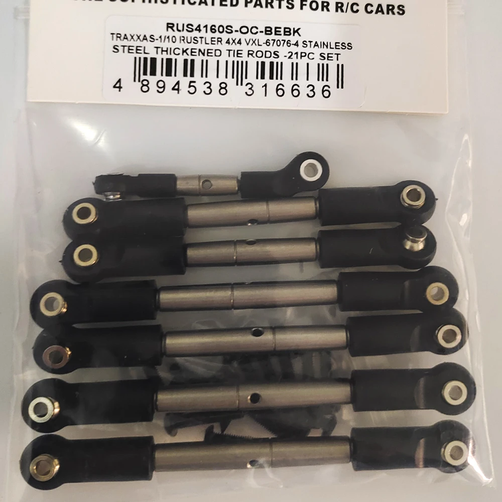 

GPM для Traxxas 1/10 Rustler Hoss Stampede Slash Ford Raptor R 4X4 VXL Металлические передние и задние рычаги 5539 6742 3643 9031 3644