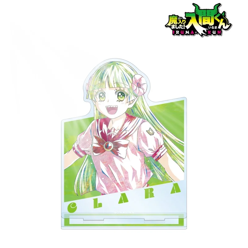 Game Valac Clara Acrylic Stand Doll Anime Asmodeus Iruma Figure Model Plate Cosplay Toy for Gift