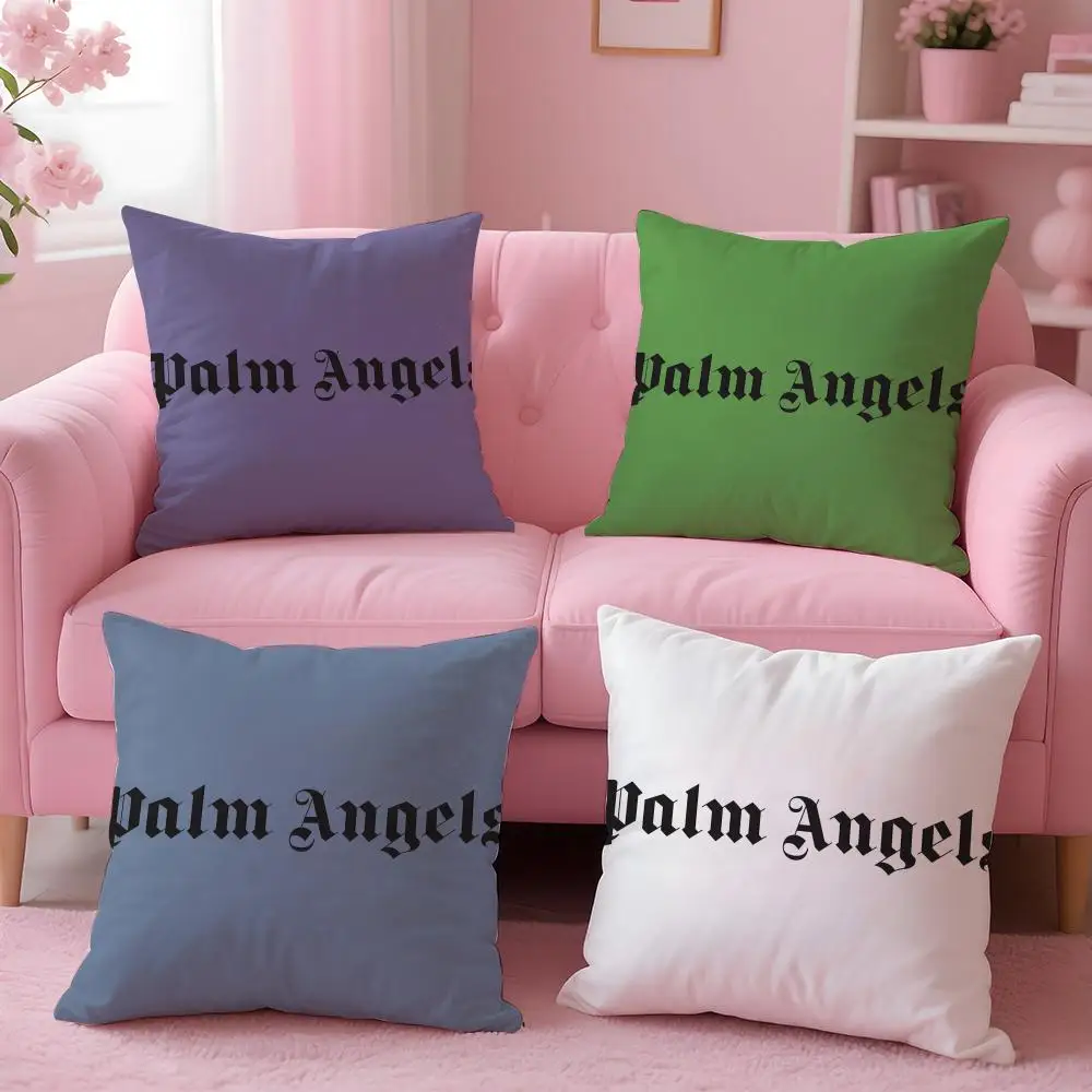 brands Palm Angels Cushion Cover Comfortable Reversible Pillow Cover Ideal for Car Sofa Bedroom & Beyond