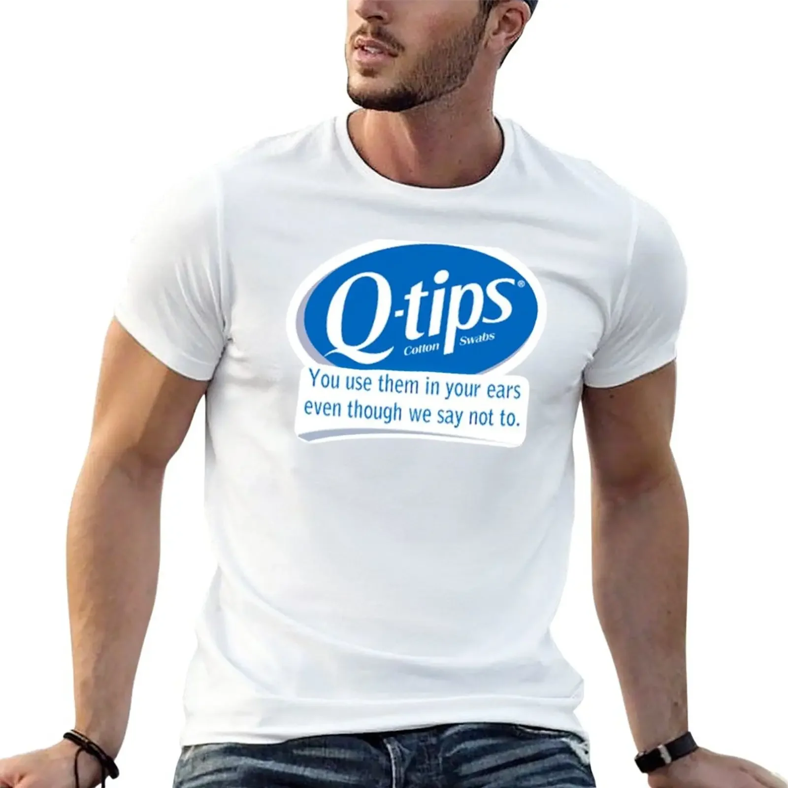 New Q-tips T-Shirt custom t shirt summer clothes t shirt man aesthetic clothes men clothes