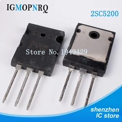 10PCS/lot 2SC5200 SC5200 TO-3PL 5200 Bipolar transistor bipolar junction type (BJT) NPN 230V 15A 150W