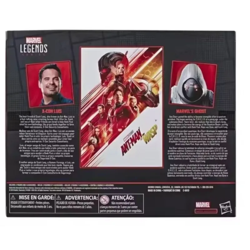 

New Original Hasbro Marvel Legends Series ANT-MAN THE WASP X-CON LUIS GHOST Action Figures Toys Collection Models
