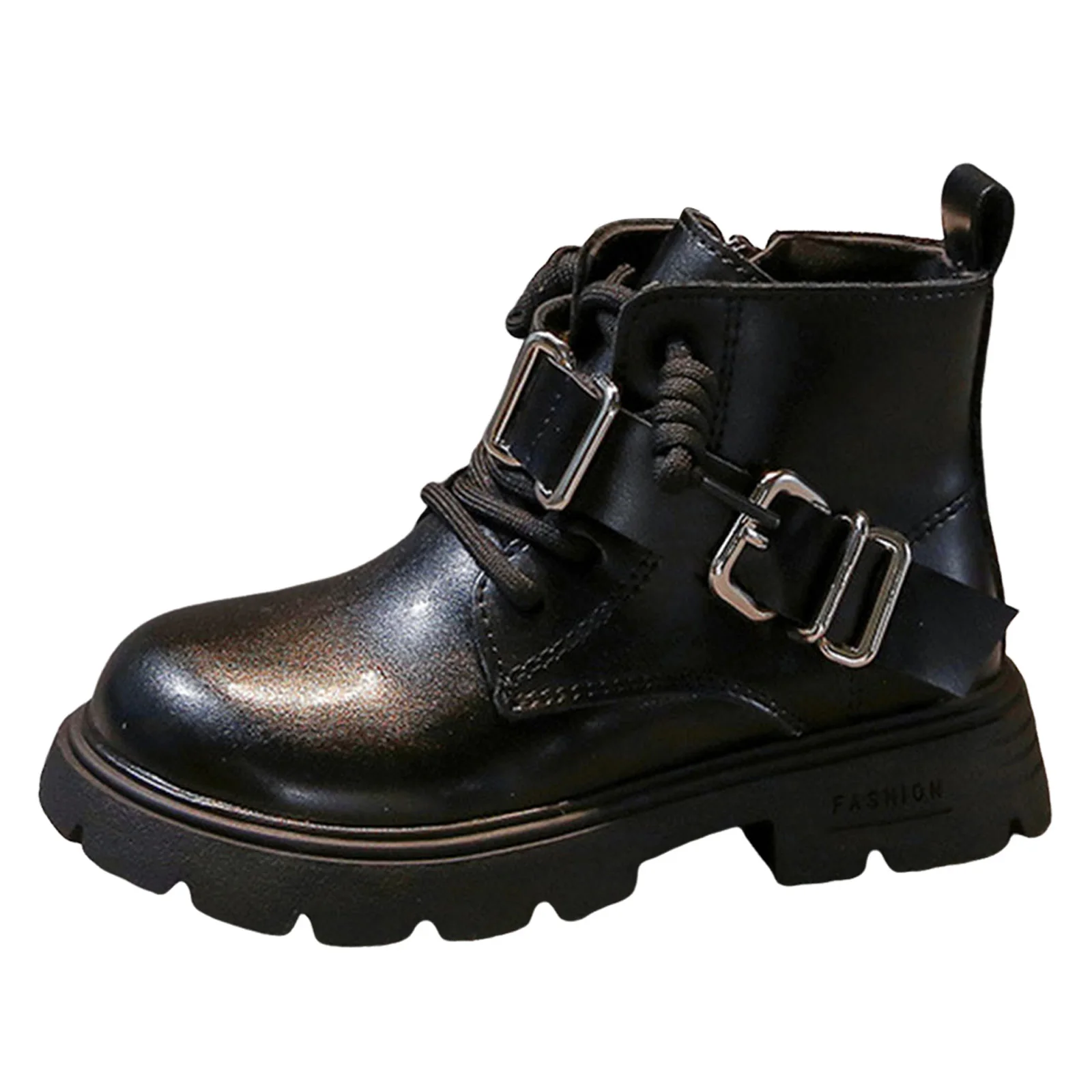 

Girls' Rain Boots Girls' British Children's Low Boots Medium And Large Children's Versatile Casual Girls Cowboy Boots Size 12