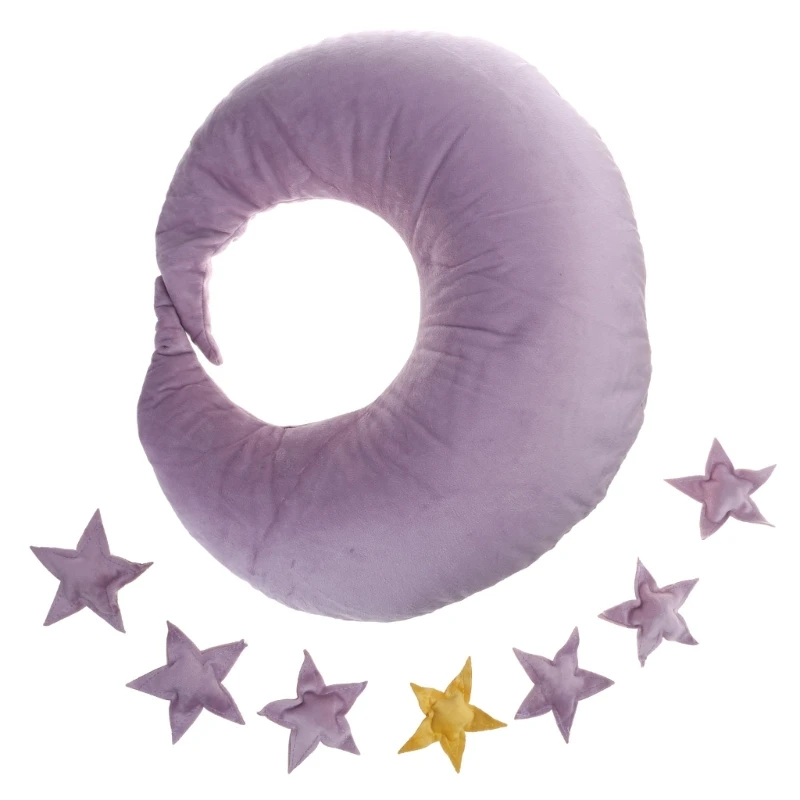 Baby Posing Moon Pillow Set Newborn Photography Props Infants Photo Accessory top quality