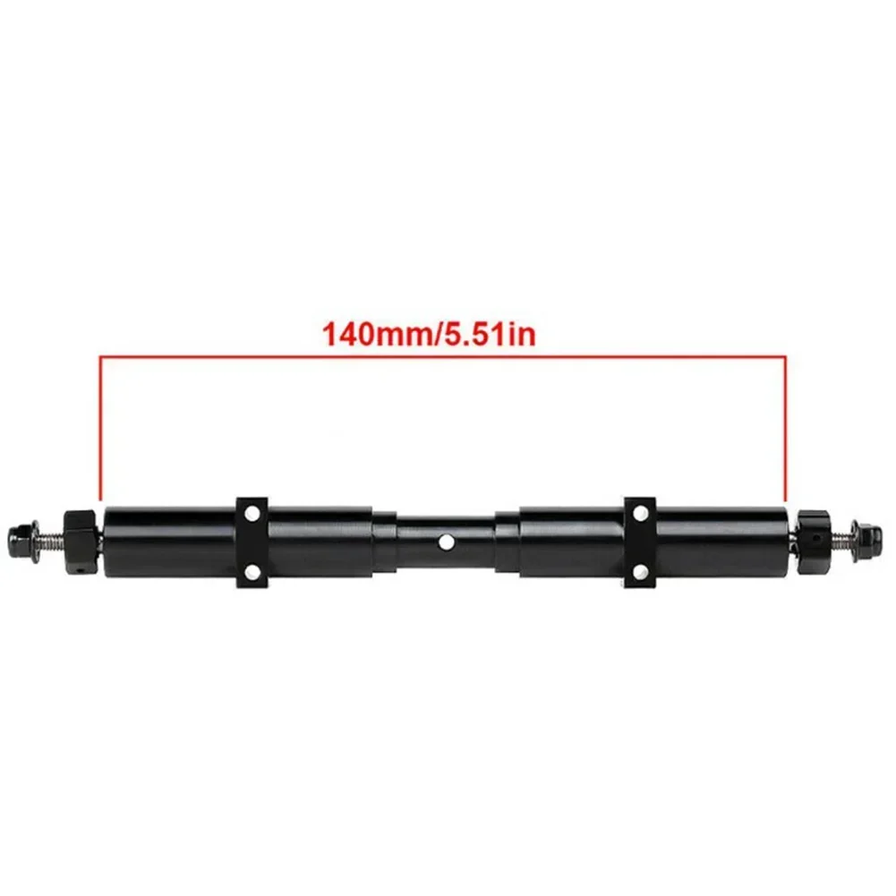 Achterwielas Metalen achterwielas Upgrade-onderdelen voor 1:14 Tamiya Tractor Trailer RC Auto Modelbouwaccessoires