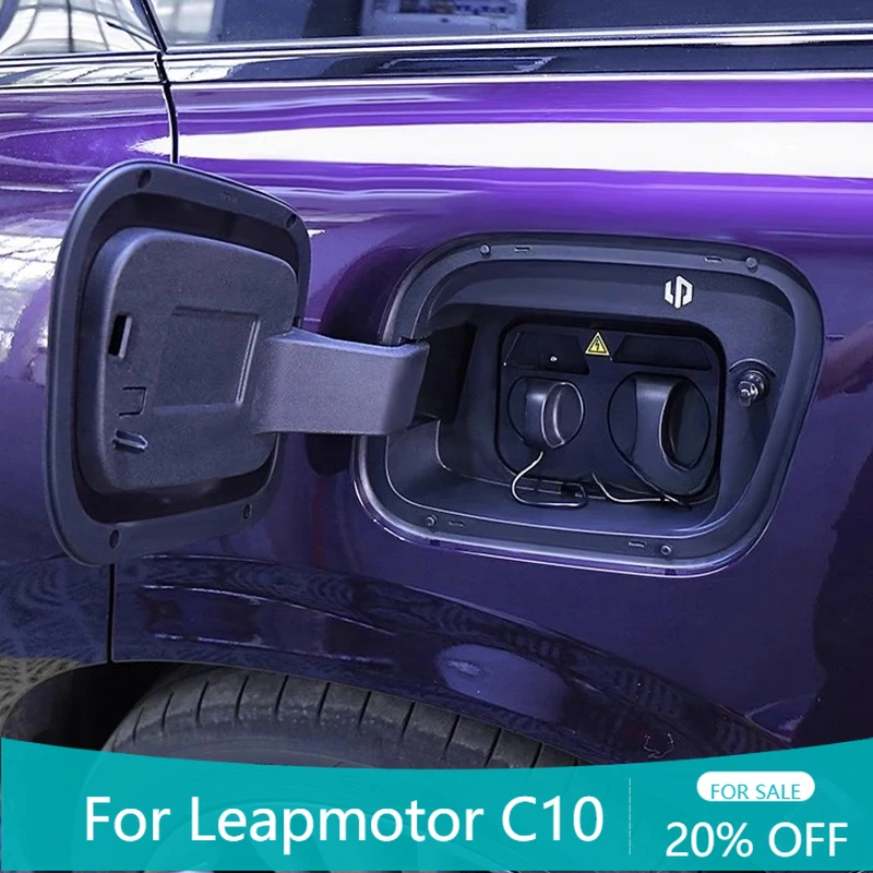 Para leapmotor c10 acessórios interiores 2024 2025 2026 porta de carregamento do carro capa silico selos guarnição tampa do tanque combustível sílica selos guarnição