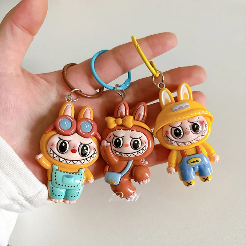 

New Resin Sports Leisure Keychains For Women Y2k Bag Pendant Couple Car Key Chains Jewelry Gift Decoration Accessories