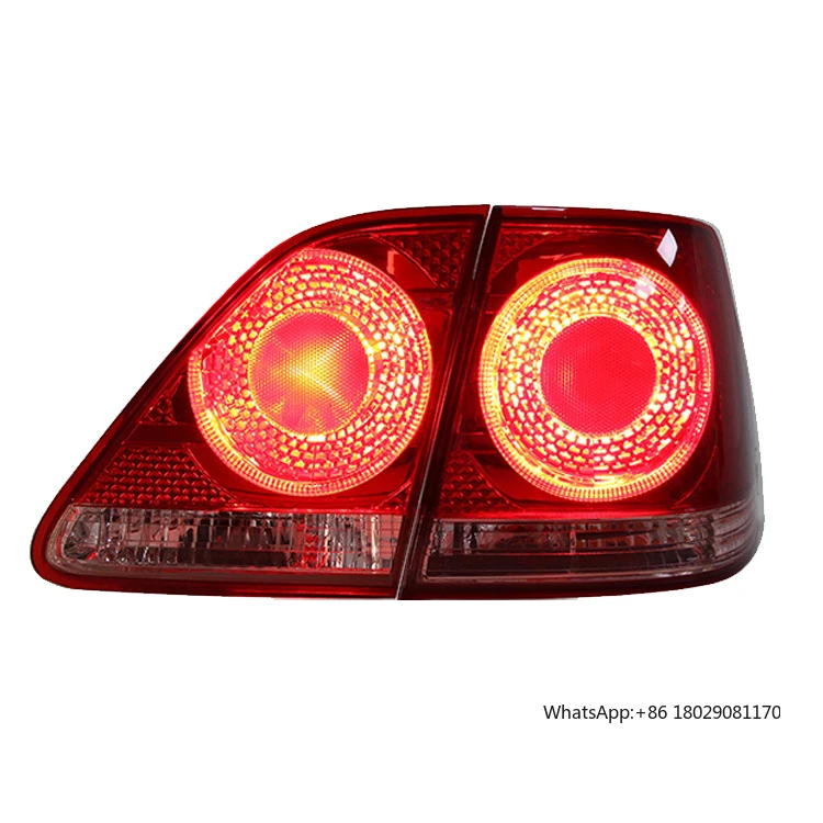 

High quality Upgrade full LED taillight Assembly for Toyota Crown Royal 2003-2009 tail stop rear brake lamp light Accessories