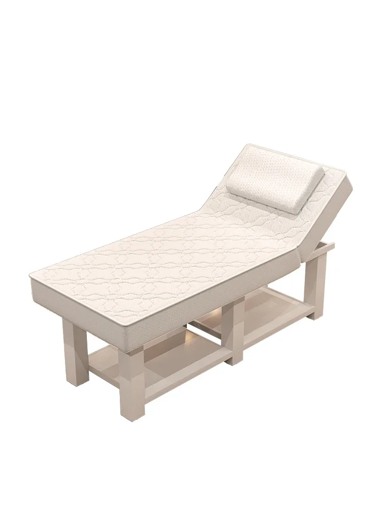 

Специальная массажная кровать для салона красоты с железным каркасом, удобная кровать для сбора ушей с вышивкой