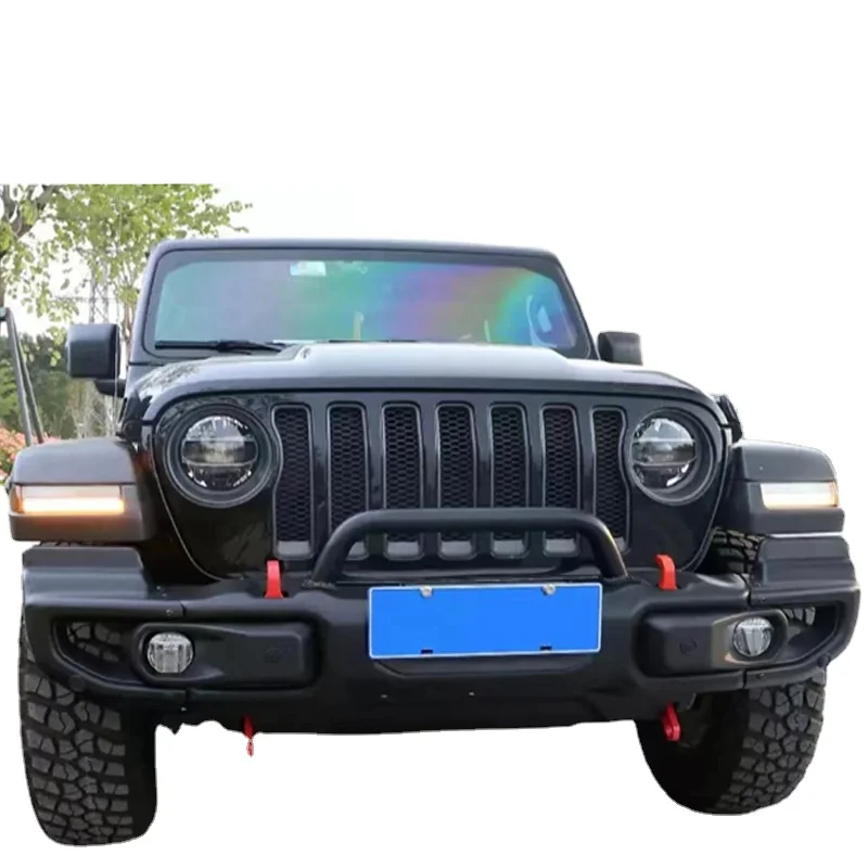 4X4 Car Accessories Steel Bumpers Front Bumper For Jeep  Wrangler JL 2018+ 10th Anniversary