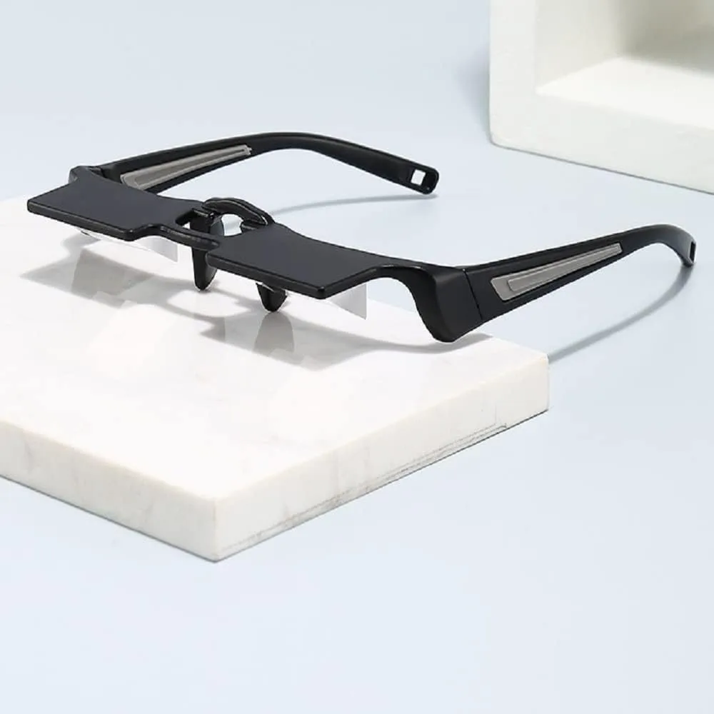 

Lazy Glasses High Quality PC Lazy Refractor Glasses Horizontal Reading Books Sit Glasses On Bed Lie Down View TV Myopia Usable