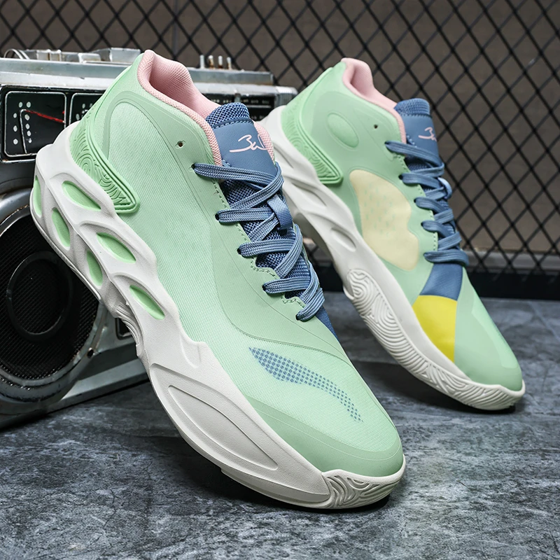 

Professional Basketball Shoes Men Women Comfortable Sport Shoes Unisex Hard-Wearing Outdoor Sport Shoe Couples Basket Shoes