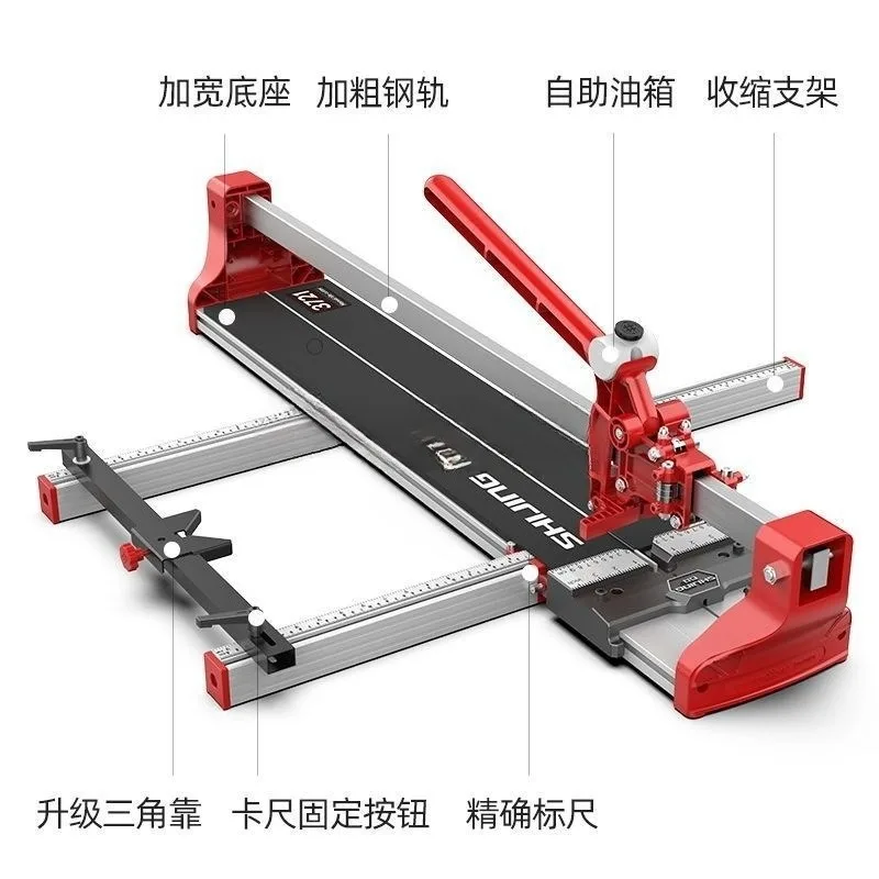 Stone cutting machine household multi-function high-precision tile floor tile cutter