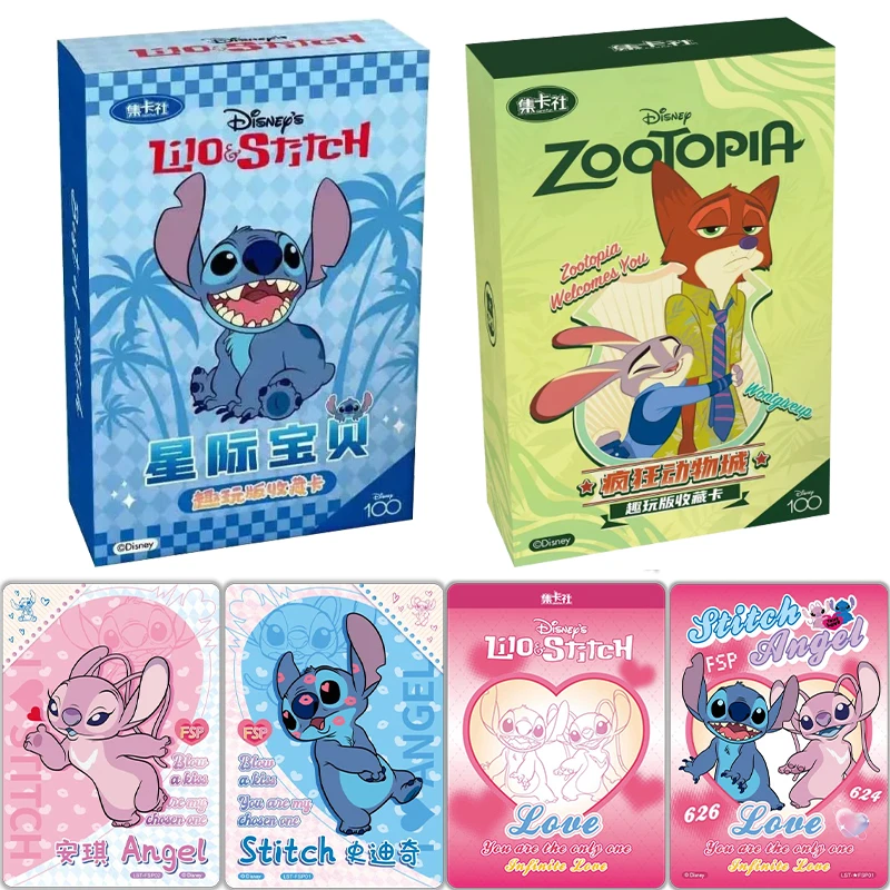 

Genuine New Disney Lilo & Stitch Cards Commemorative Collection Anime Series Peripheral Rare SSP Cards Hobby Collectibles Toys