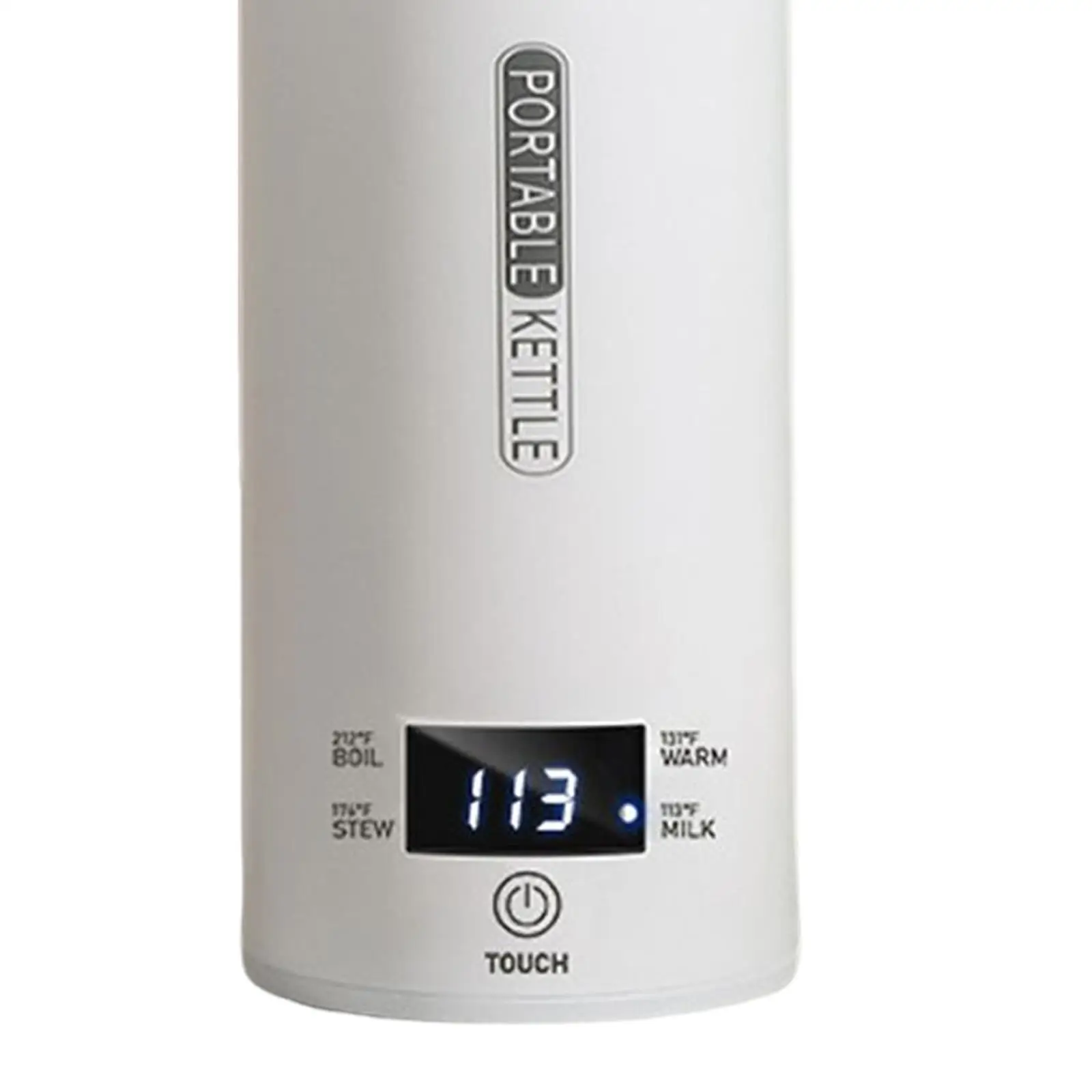 Portable Electric Kettle with Temperature Control for On-the-Go Adventures