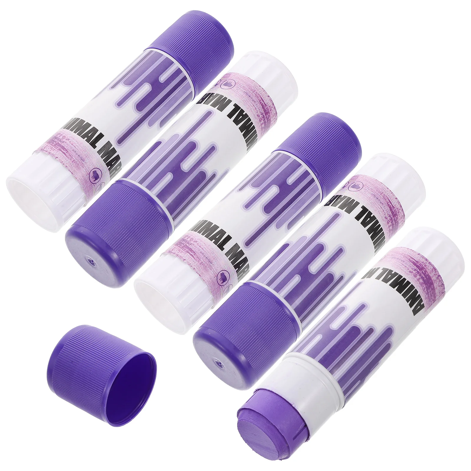 

5pcs Animal Marking Crayons Livestock Identification Erasable Sheep Marker Pig Painting Sticks Durable Safe