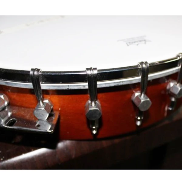 24 قطعة 2.5 بوصة هوك البانجو المستديرة مع الجوز دائم الصلب الكروم مطلي أداة تقليدية ملحق البانجو هوك