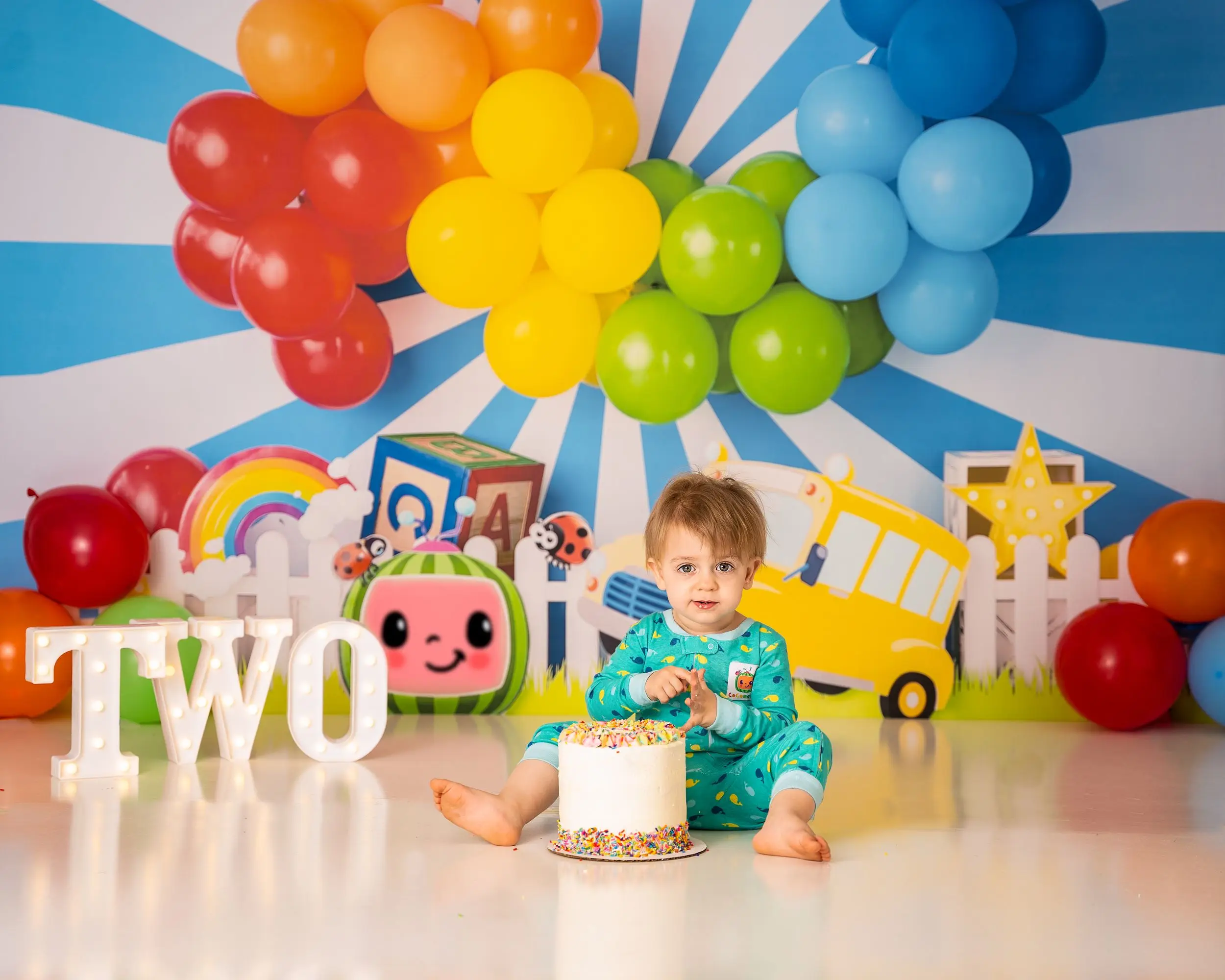 Play Learn School Backdrops Kids Baby Birthday Cake Smash Photograhy Props Child Adult Photocall Decors Party Backgrounds