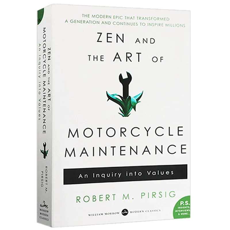 

Zen and the Art of Motorcycle Maintenance, Bestselling books in english, novels 9780060839871