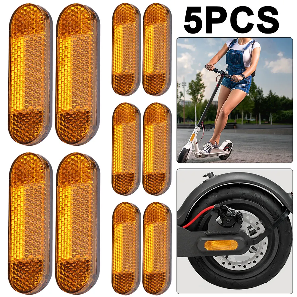 10Pcs Front Safety Reflective Tube Night Reflector for Scooter M365 PRO 2