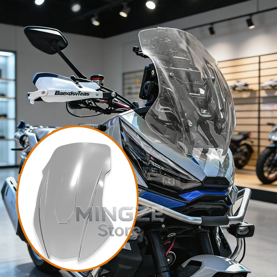 

Motorcycle Windshield Modification Height Front Rain Shield Wind Deflector Non Destructive Installation For ZONTES 368G 368 G