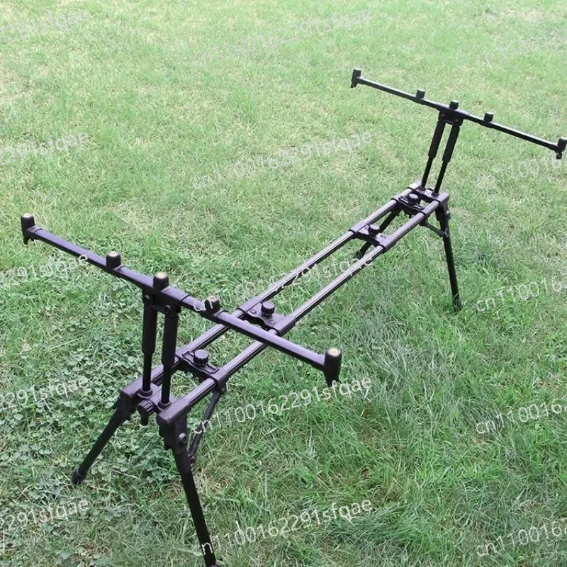 

Регулируемая подставка для удочек (род-под) для карповой ловли, готовая к отправке, на 3 удилища, алюминиевая