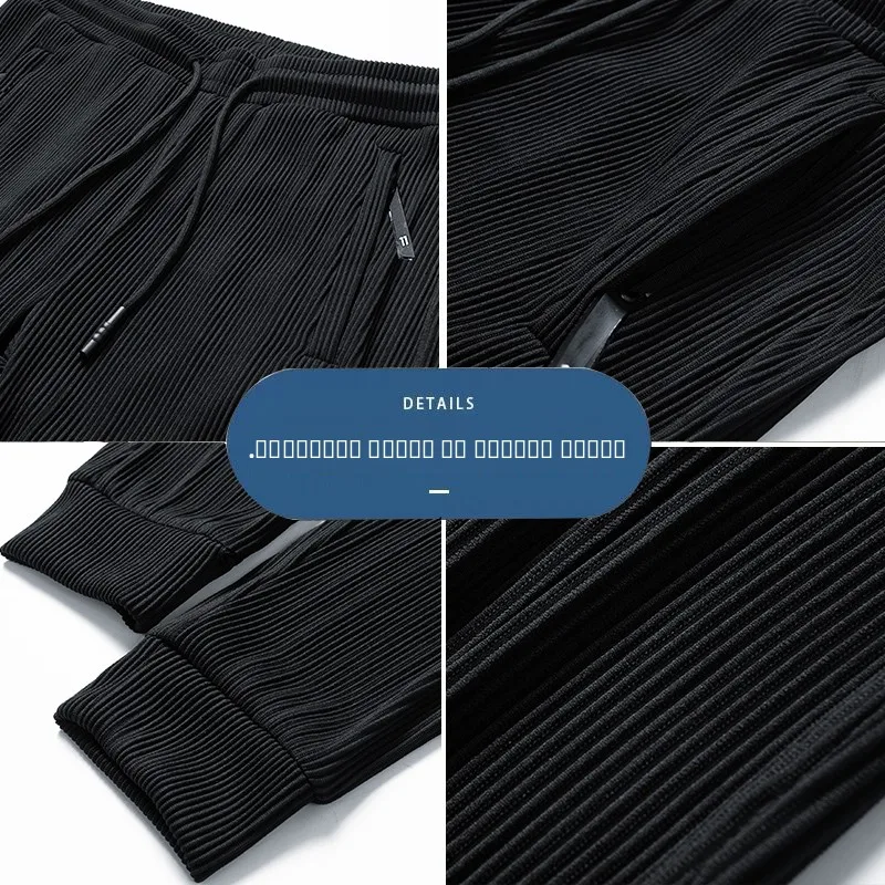 Plones Deportivos de Aodón Puro para Hombre, con Cierre, Corte Hoado Informal, Puños Elásticos, Versátiles, Cómodos, ...