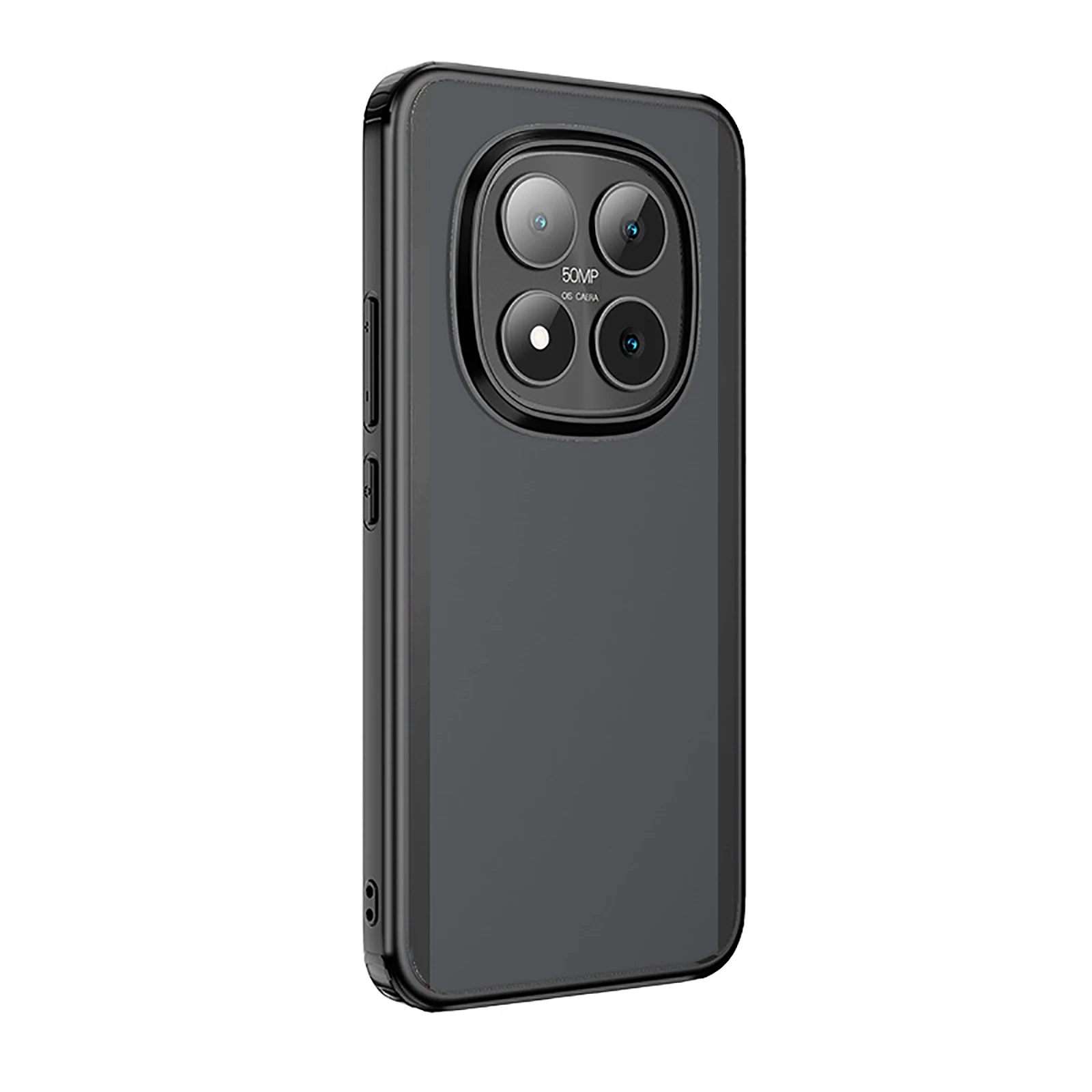 

for Xiaomi Poco M8 Pro 5G Case Matte Frosted Bumper [Camera Protection] Anti-Fingerprint Shockproof Frame Hard Back Cover