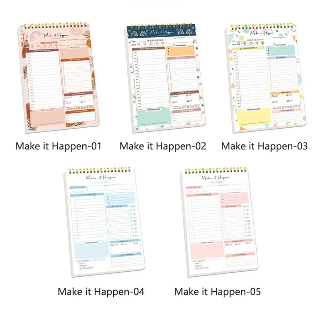 52 Sheets To Do List Notepad Weekly Planner Easy Tear-off Schedule Writing Pads Post Notes Memo Schedules Journal Student