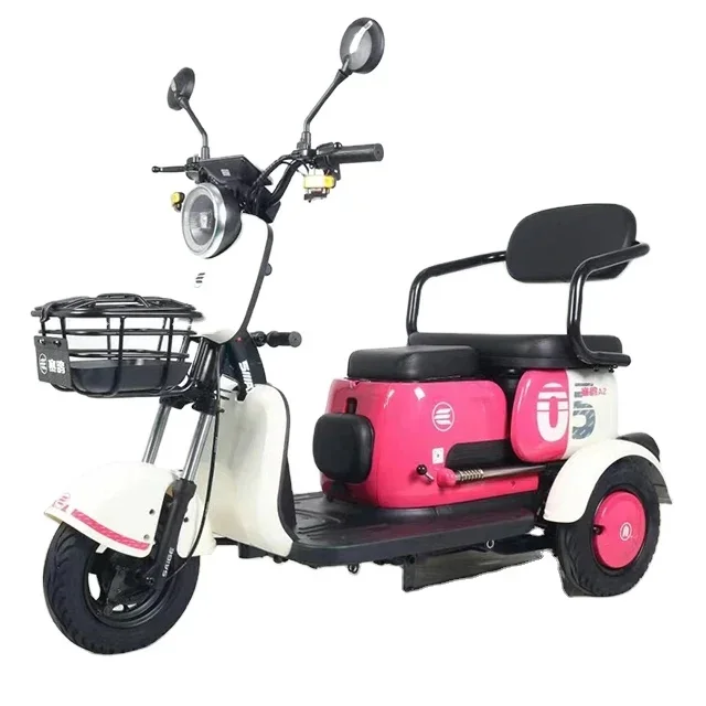 The latest EEC  electric tricycle passenger and cargo dual-purpose elderly mobility scooter family recreational vehicle