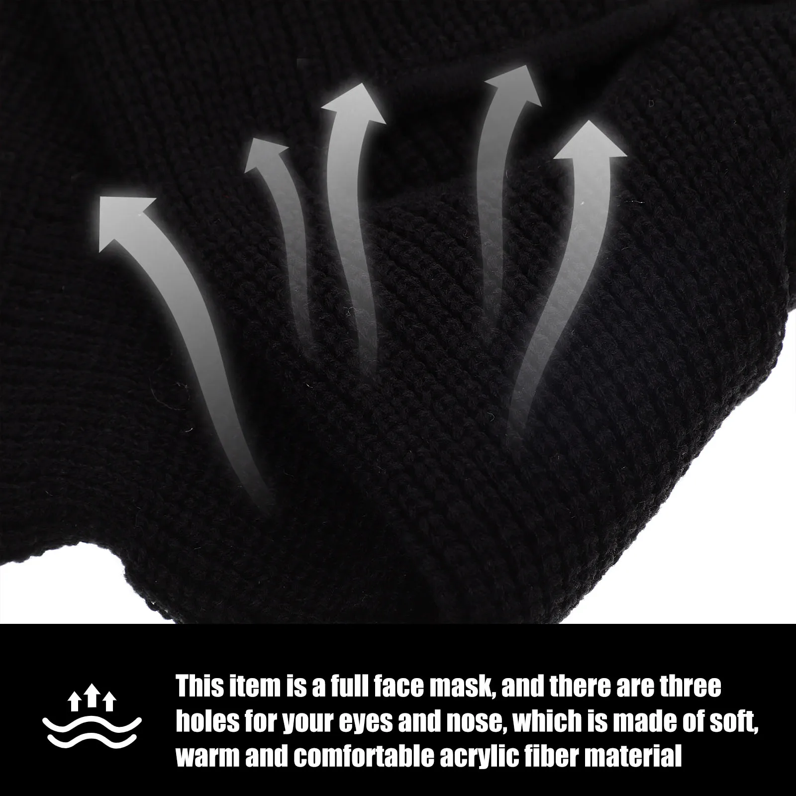 

Ski Face Protector Skiing Face Mask Breathable Protective Mask Full Face Cover