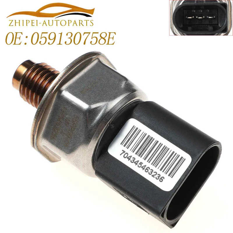 059130758E Fuel Rail Pressure Sensor Car 55PP09-01 55PP07-02 9307Z512A For Audi Q7 A4 S4 A5 S5 A6 S6 A8 S8 4.2 TDI