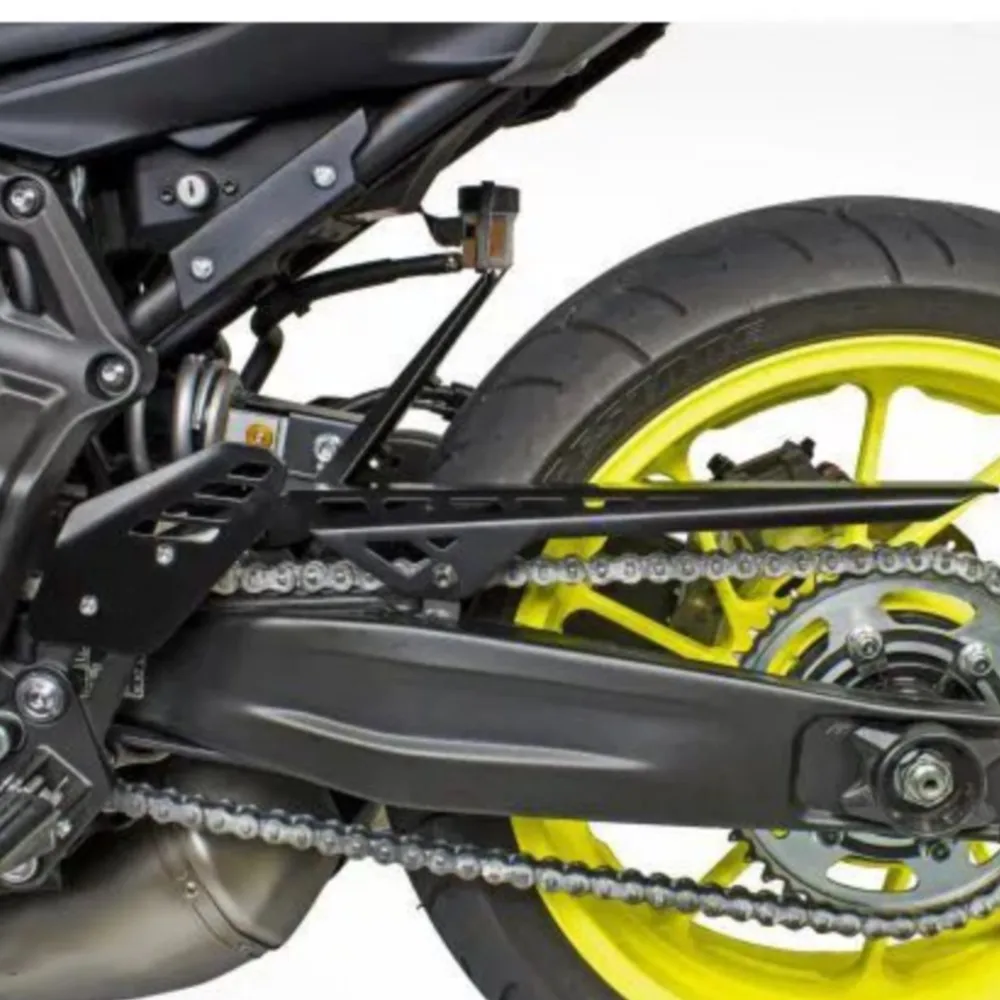 For YAMAHA MT-07 MT07 Tracer 7 Chain Guard Cover Rear Fender Tire Hugger Mudguard FZ-07 XSR 700 XTribute YZF R7 2013-2025 2024