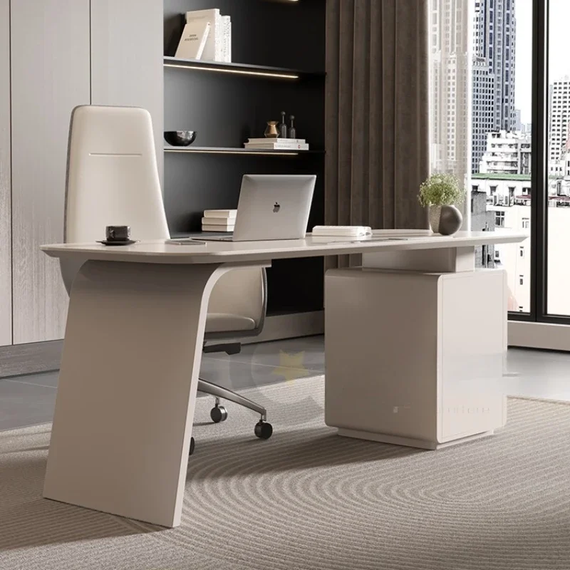 Room Desk Corner Office Furniture Standing Multifunctional Organizer Reading Computer Professional Home Tafel Desks Study Work