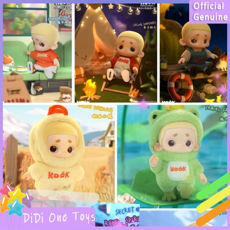 

New Genuine Nook V1 OOTD Series Blind Boxes Kawaii Mystery Box Surprise Box Cute Girl Toy Trendy Birthday Figurines Gift