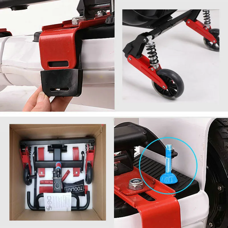 Hoverboard Seat Attachment, No Electric Scooter Included, Transform Your Board Into Go-Kart For Kids