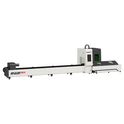 RZ60F laser cutting machine tube & pipe laser cutter 2000W 3000W fiber laser tube cut iron pipe cutting machine