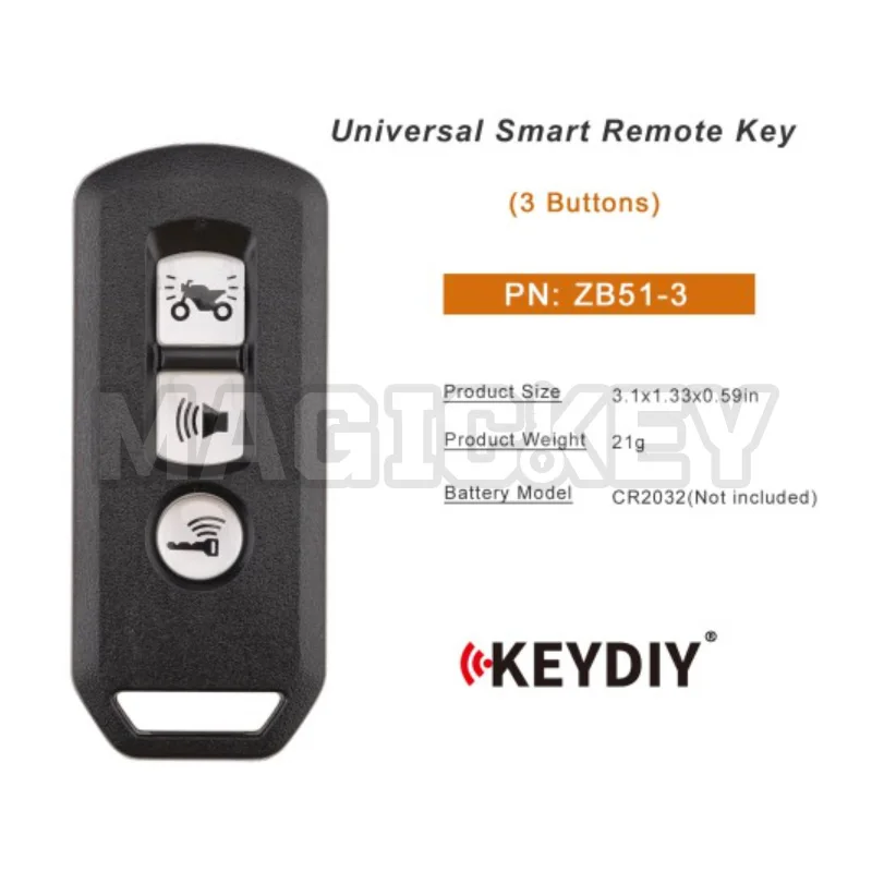 KEYDIY KD ZB51 Universal Motorcycle Key Support 46 47 48 49 4A 5A 5C for Honda Motorcycle for KD-X2 KD MAX KD-X4