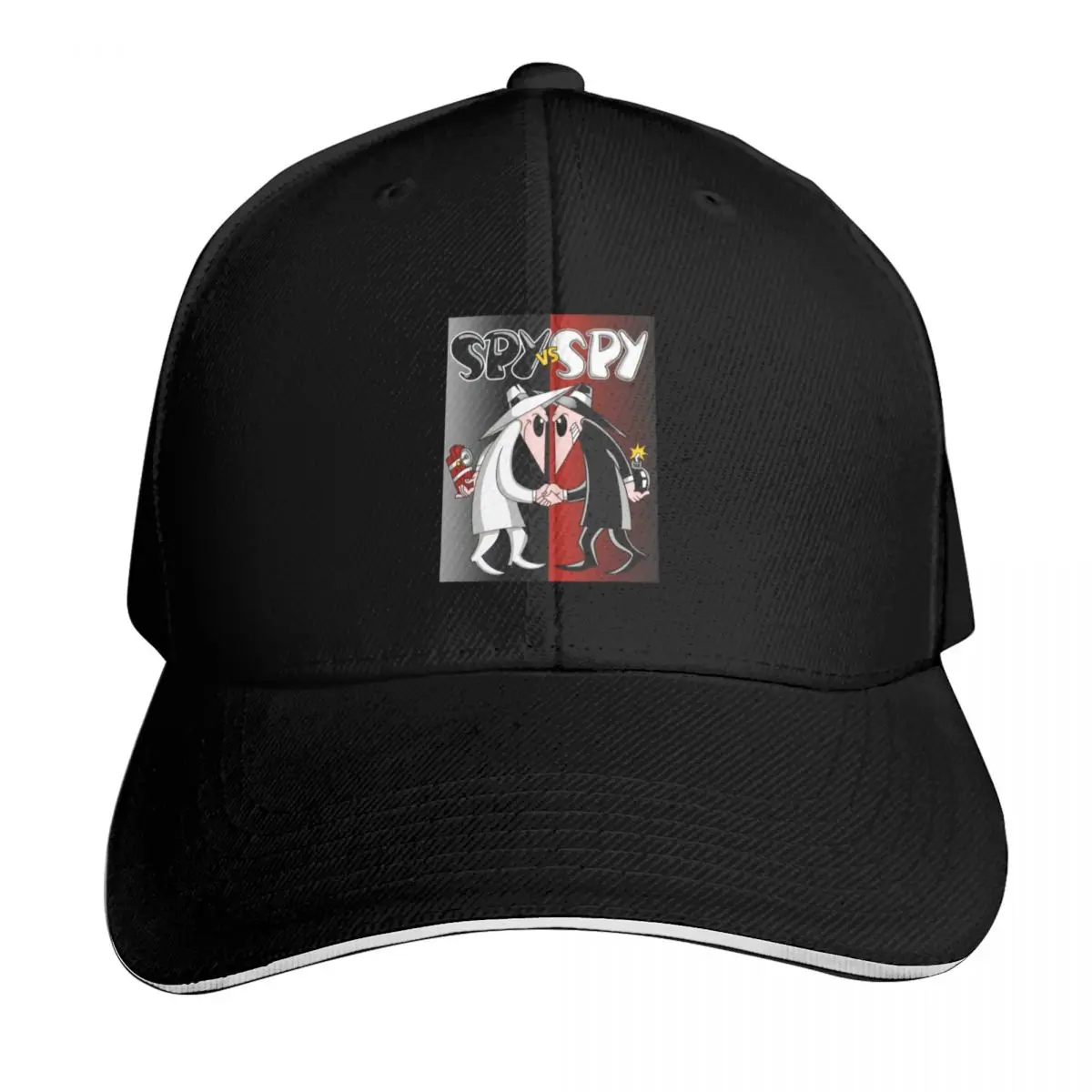 Boné de beisebol Spy Vs Spy, chapéu masculino de luxo, bolsa de praia, boné tático, chapéu de sol, golfe, masculino, feminino